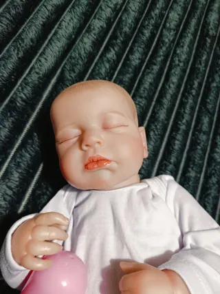 Bebé Reborn 50cm Vinilo Cuerpo Tela