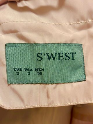 Chaqueta rosa talla S