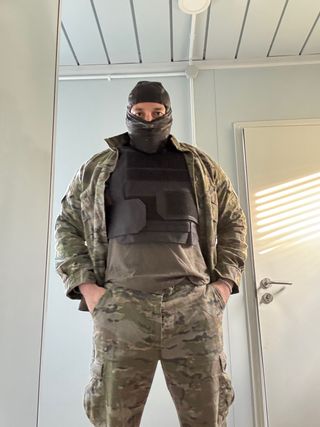 Traje 3 piezas ejército español