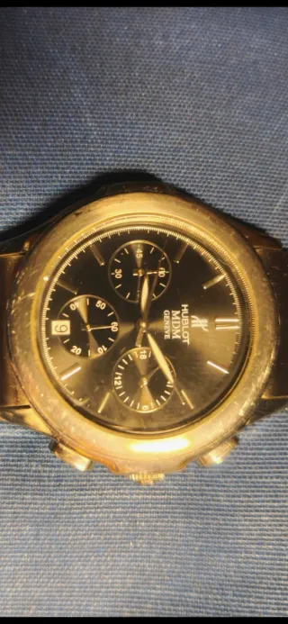 Reloj Hublot MDM Chronograph Oro Negro