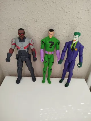 Lote 3 Muñecos Articulados