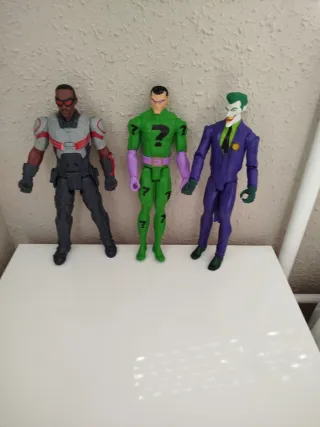 Lote 3 Muñecos Articulados