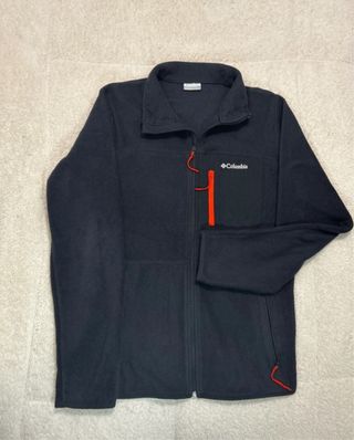 Polar Columbia Negro estilo Gorpcore Streetwear