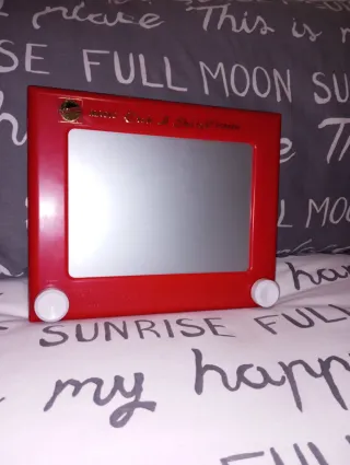 Pizarra Mágica Etch A Sketch Roja