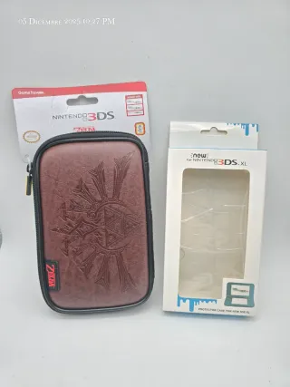 Custodia New 3DS XL Zelda +Crystal case New 3ds XL