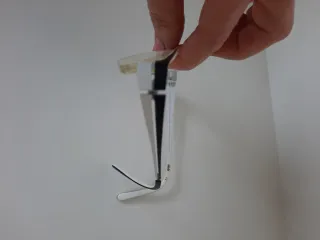 Gafas de mujer montura negra y blanca