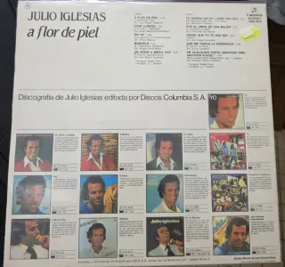 Vinilo Julio Iglesias - A Flor de Piel