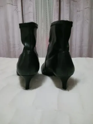 Botines Bershka negros Talla 37