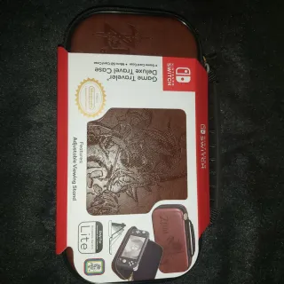 Cover ufficiale Nintendo Switch Lite Zelda, rilievo