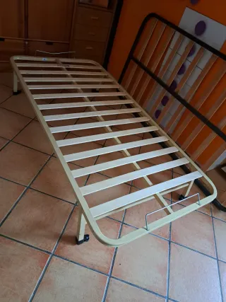 2 Somieres 90x180 Metal y Madera