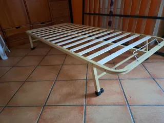 2 Somieres 90x180 Metal y Madera