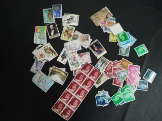 Lote de sellos usados España