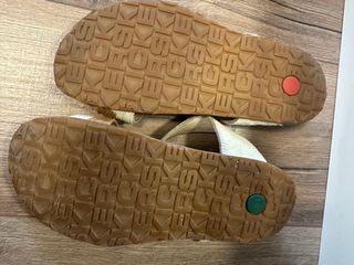 Sandalias Kickers Piel Beige/Marrón Talla 38