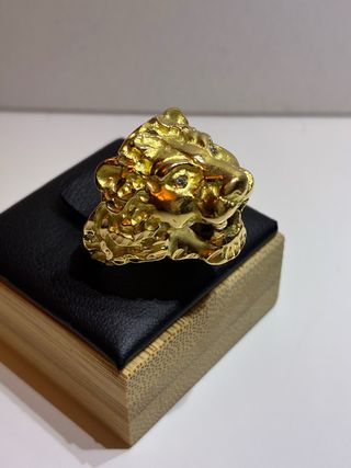 Sello leon Oro 18k