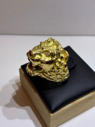 Sello leon Oro 18k