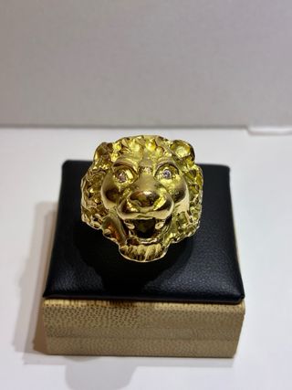 Sello leon Oro 18k