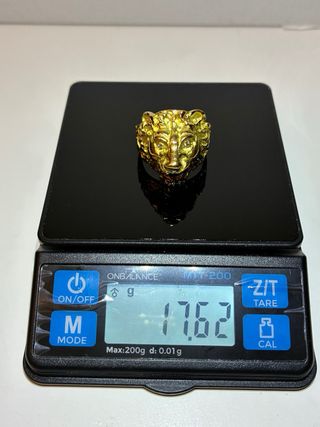 Sello leon Oro 18k