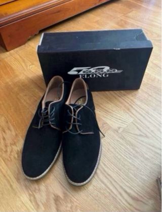 Zapatos Elong Negros Hombre