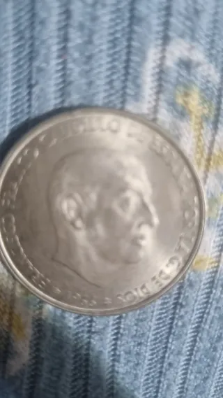 Moneda Plata Franco 1966