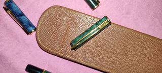 Lote 4 Bolígrafos Waterman Chapado Oro