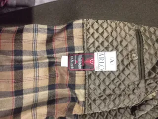 Chaquetón lana verde