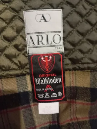 Chaquetón lana verde