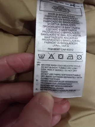 Plumífero Adidas Hombre Beige