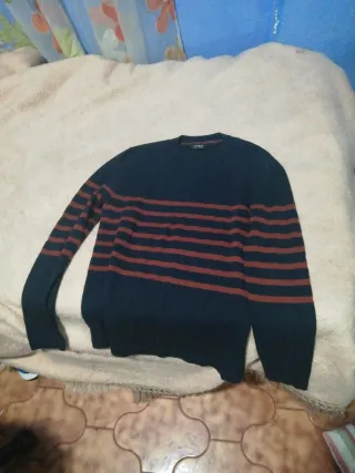 Jersey Lefties rayas azul y rojo Talla S