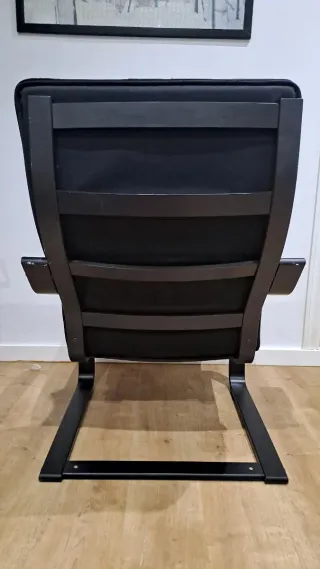 Poltrona Poang Ikea Nero