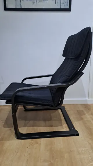 Poltrona Poang Ikea Nero