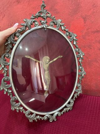 Quadretto vintage crocifisso