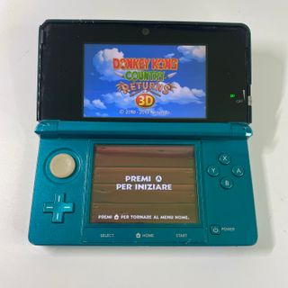 Nintendo 3DS Verde Acqua con accessori