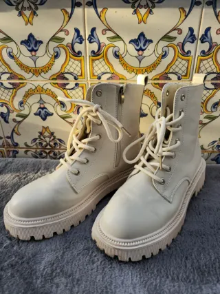 Botines blancos Shein