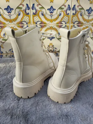 Botines blancos Shein