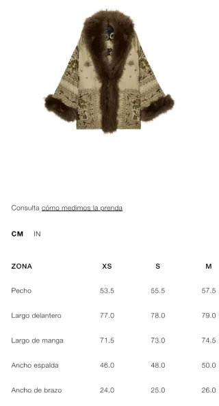 Kimono S Zara Edición Limitada