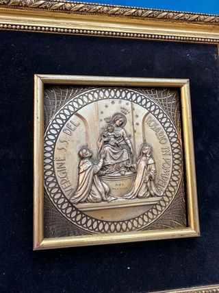 Quadretto Sacro Madonna con Bambino