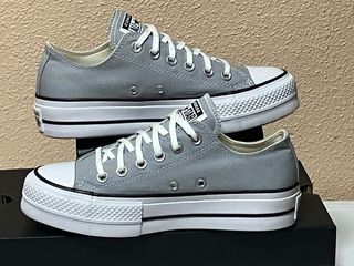Converse Ctas Lift Ox Talla 40 wolf grey/white/bla
