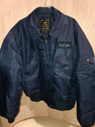 Chaqueta Alpha Industries CWU-45P Azul XL