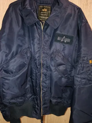 Chaqueta Alpha Industries CWU-45P Azul XL