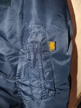 Chaqueta Alpha Industries CWU-45P Azul XL