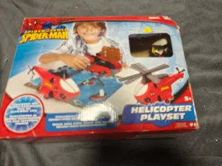 Spider-Man Helicopter Playset