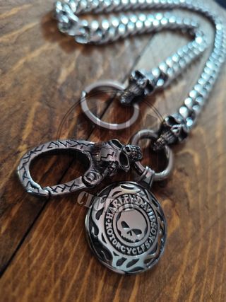 Catena Portafoglio Harley Davidson Skull