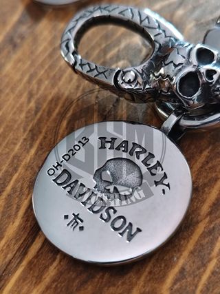 Catena Portafoglio Harley Davidson Skull
