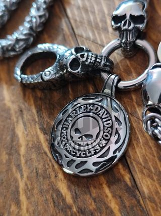 Catena Portafoglio Harley Davidson Skull