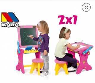 Escritorio Infantil MOLTO con Pizarra