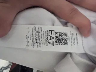 Sudadera Emporio Armani Negra y Blanca