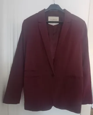 Americana Pull&Bear Morada Talla XL