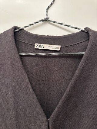 Jersey Zara gris talla M