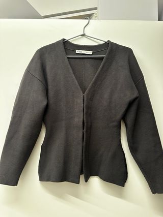 Jersey Zara gris talla M