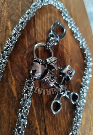 Catena Portafoglio Harley Davidson pistoni